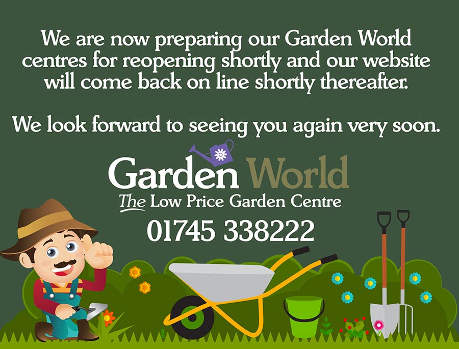 Gardenworld website is coming soon